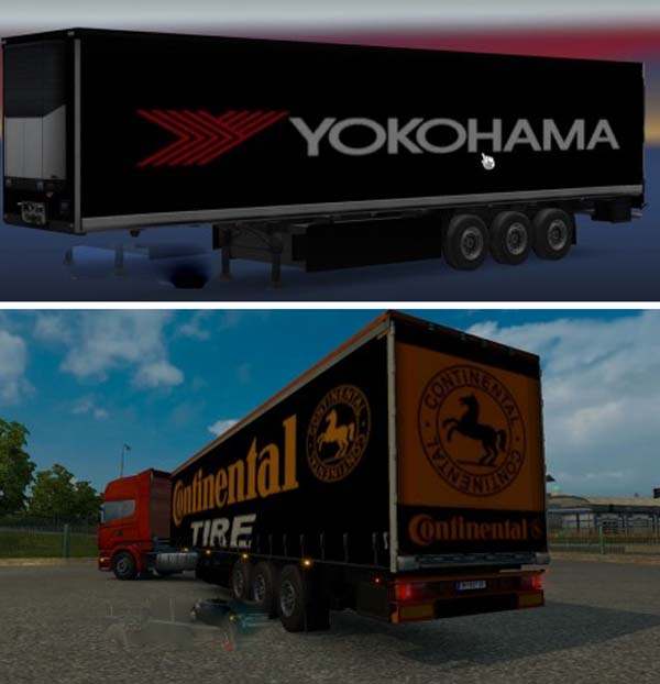 Trailers Pack Continental Yokohama