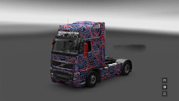 Volvo FH16 2009 Batik Paint Jobs