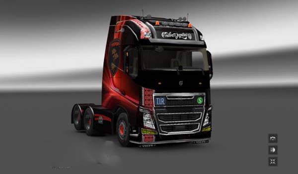 Volvo FH16 2013 Ohaha Ukrop Red Skin