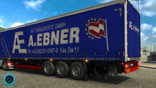 A. Ebner Transporte Trailer