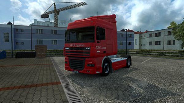 DAF XF XPO Logistics Skin