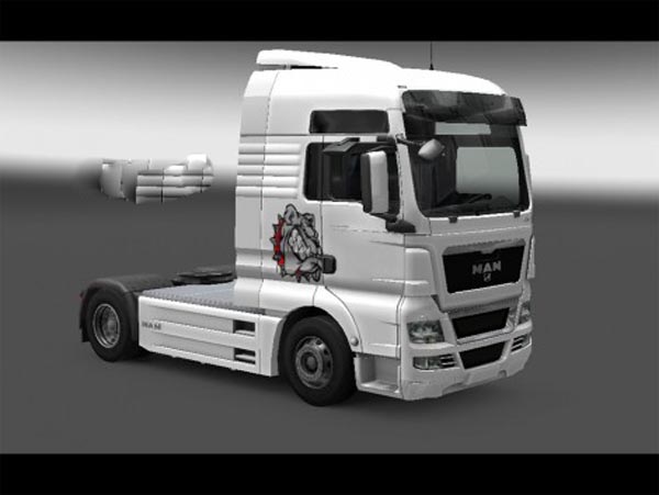 Dog skin for MAN TGX