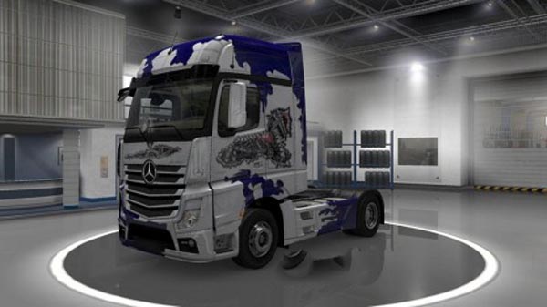 Mercedes Actros MP4 Biomechaniks Skin