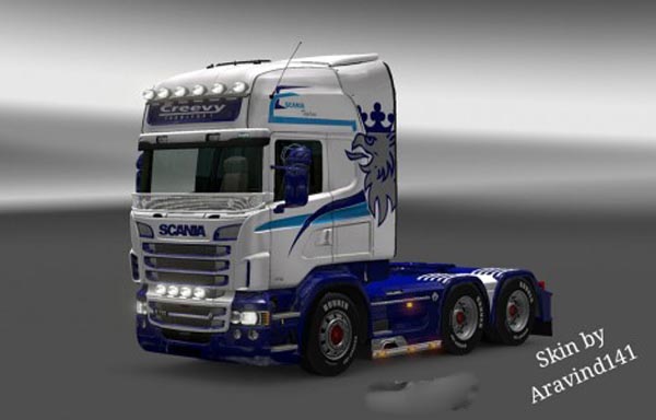 Scania RJL Creevy Transport Skin