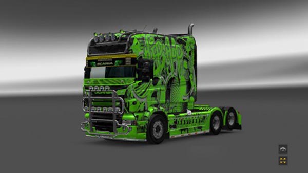 Scania RJL EXC Longline Hip Hop Skin