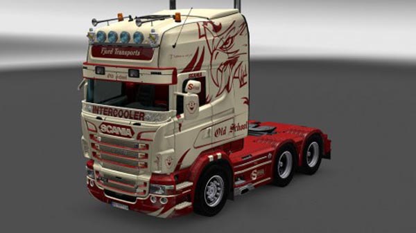 Scania RJL Fjord Transport Skin