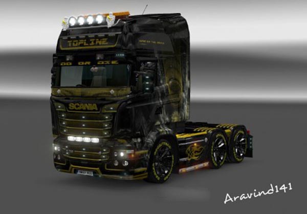 Scania RJL King of the Road Skin