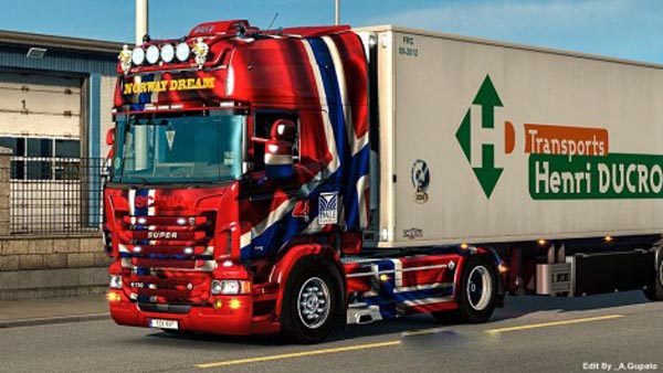 Scania RJL Norway Dream Skin