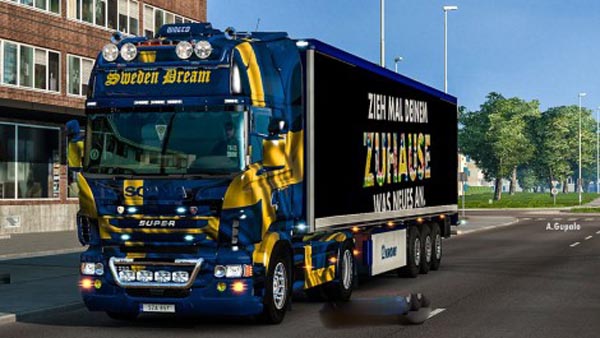 Scania RJL Sweden Dream Skin