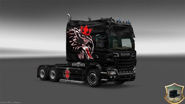 Skin Vabus for Scania v8 Longline RJL