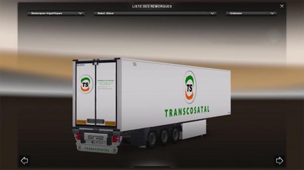 Transcosatal Trailer Lamberet SR2