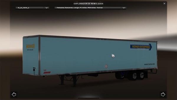 Werner Interprises Trailer + Skin