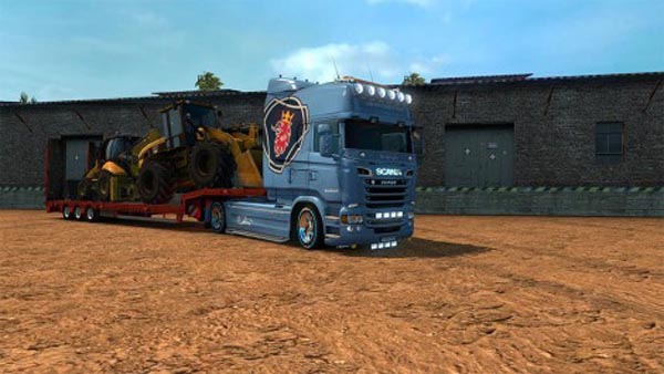 Custom Scania Vabis V8 Skin