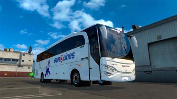 EuroLines EU Skin for the JetBus V2