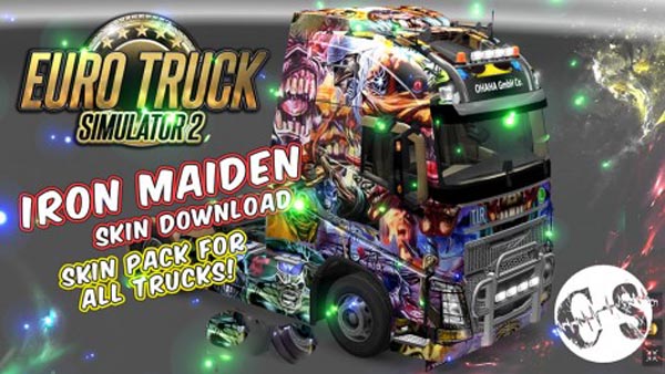 Iron Maiden Skin Pack for All Trucks