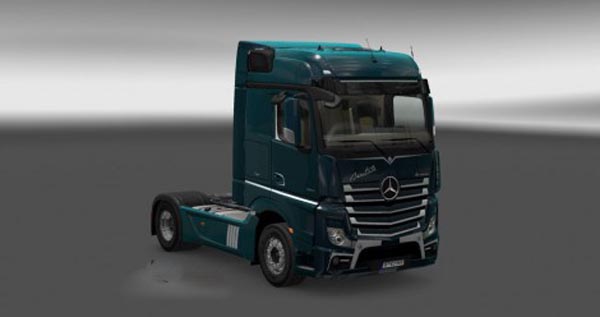 Mercedes Actros MP4 2014 Brutale Metallic Skin