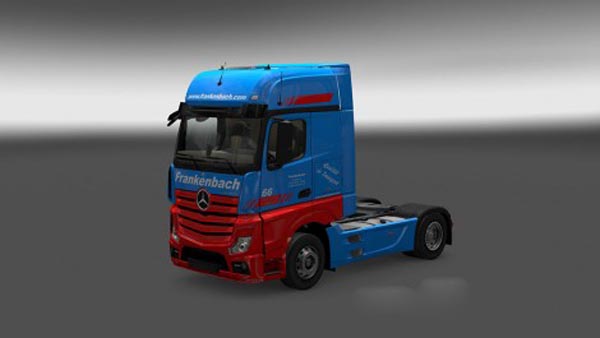 Mercedes Actros MP4 Frankenbach Skin