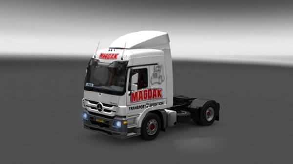 Mercedes Benz Actros MP3 Magdak Skin