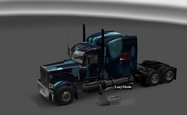 Peterbilt 389 Modified Abstract Circles Skin