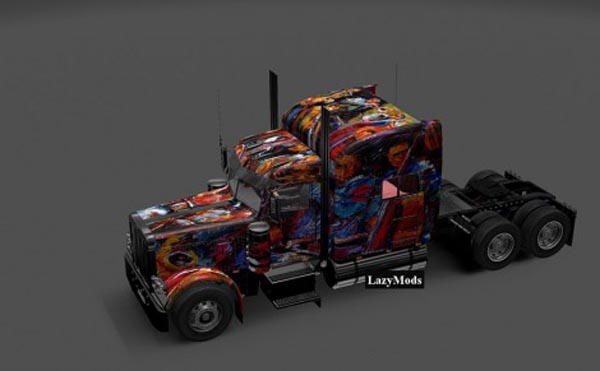 Peterbilt 389 Modified Jazz Paints Art Skin