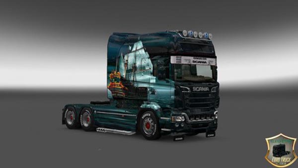 Scania RJL Longline Ship Skin 