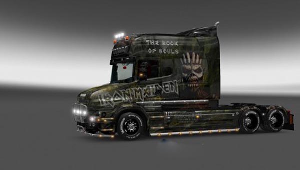 Scania T Iron Maiden Book of Souls Skin
