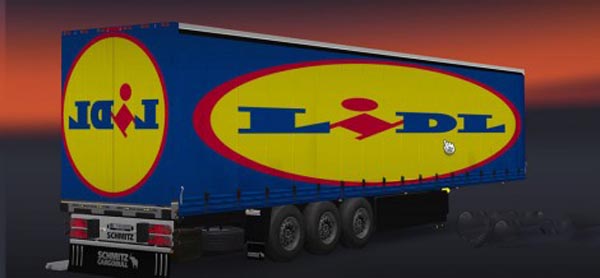 Schmitz Lidl Trailer