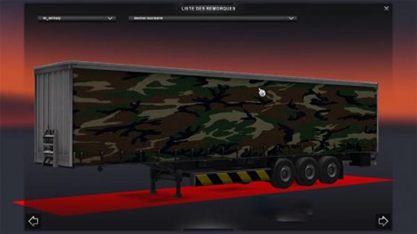 Trailer Military