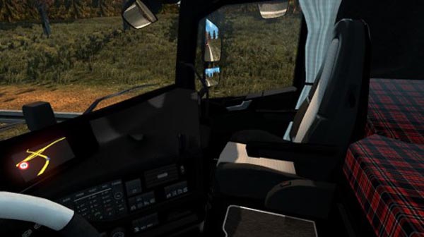 Volvo FH 2012 Black Lion Interior