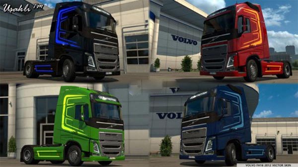 Volvo FH16 2012 Vector Skin