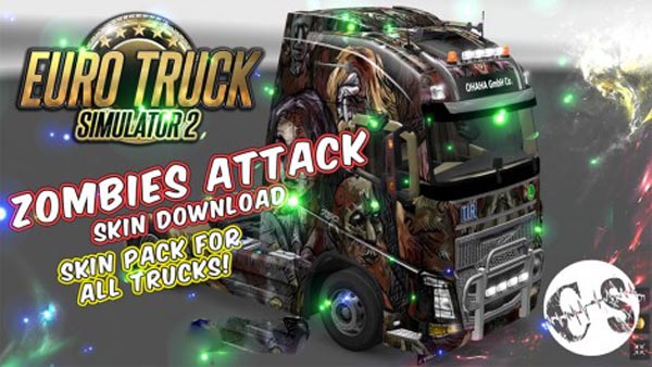 Zombies Attack Skin Pack for All Trucks
