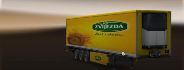 Zvijezda Refrigerated Trailer v 1.0