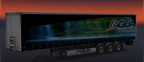 Aqua Hydrate Water Trailer Skin