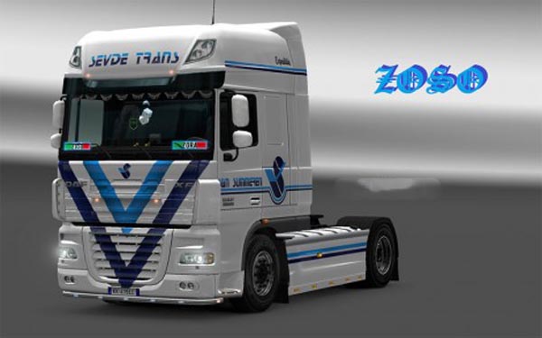 DAF XF 50k Van Summeren Expeditie Skin