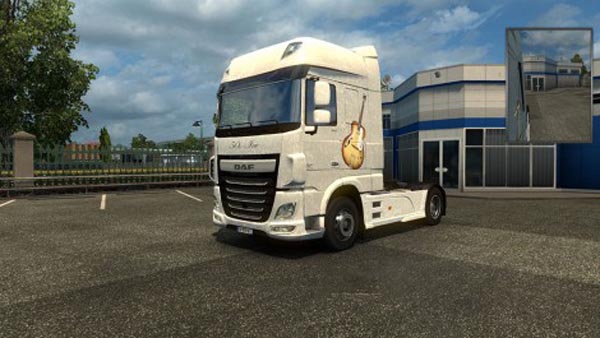 DAF XF Euro 6 Ice 5os Skin