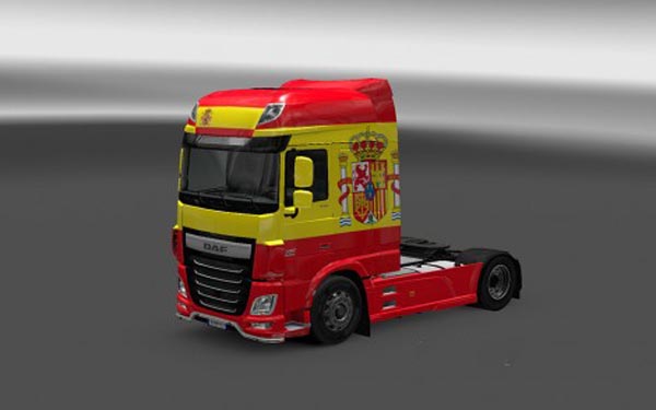 DAF XF Euro 6 Spanish Skin