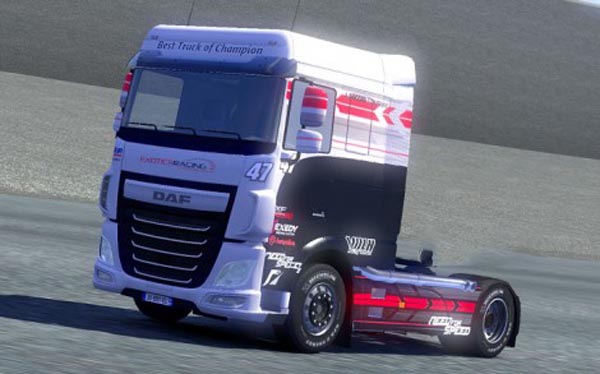 Daf XF Euro 6 racing skin