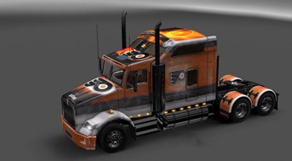 Kenworth T800 Philadephia Flyers Skin