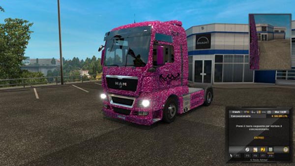 MAN TGX Pink Skin