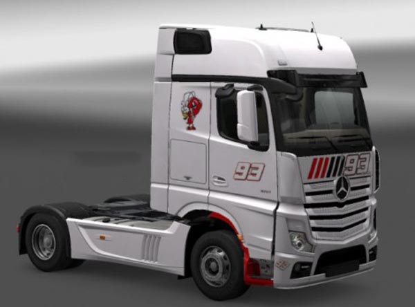 Mercedes Actros MP4 2014 MM93 Skin