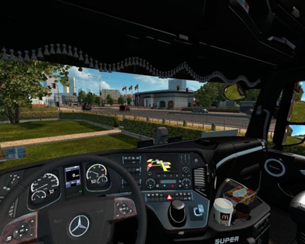 Mercedes Actros MP4 Interior 