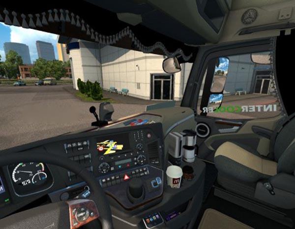 Mercedes Actros MP4 Interior