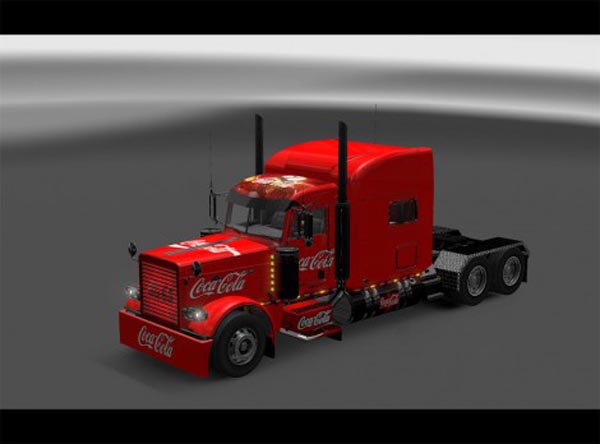 Peterbilt 389 Coca Cola