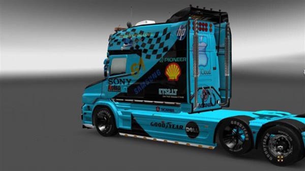 Racing Skin for Scania T Series Truck