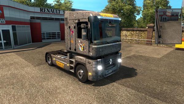 Renault Magnum Looney Tunes Skin