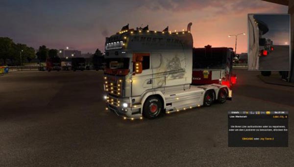 Scania Longliner Ghostrider Skin