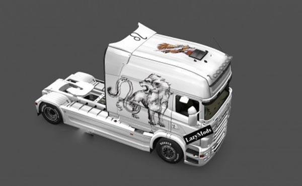 Scania RJL Longline Leo Skin