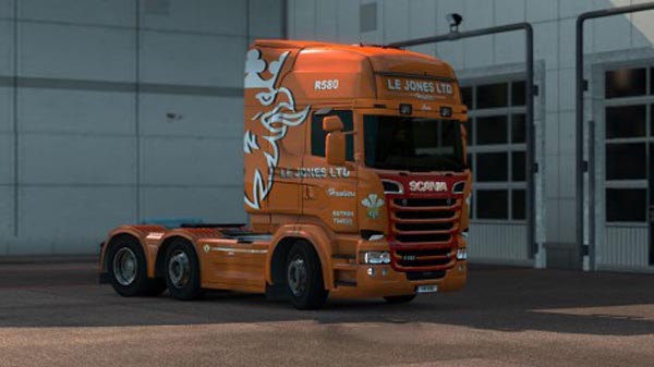 Scania RJL Topline Le Jones Skin