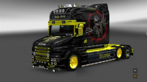 Scania T Bad Boy skin