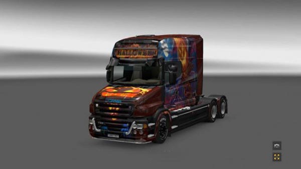 Scania T Halloween Skin